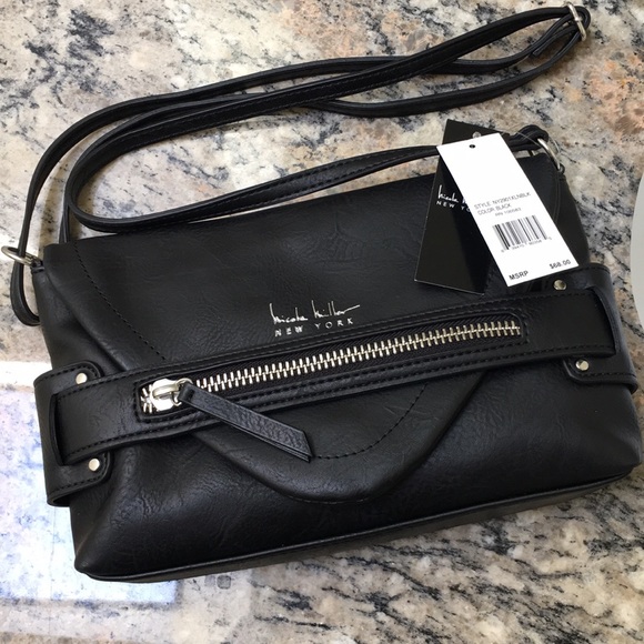 Nicole Miller Handbags - 👜NWT👜Nicole Miller Moto Shoulder/Crossbody Purse